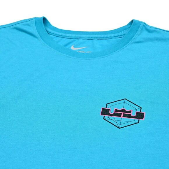 Nike Lebron James Retro South‎ Beach Championship Graphic T-Shirt Dri Fit XL - Picture 6 of 11